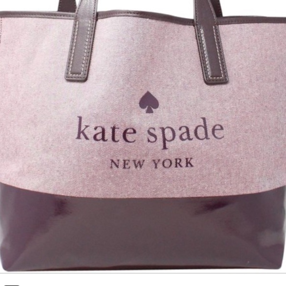 KATE SPADE NEW YORK, brand new!! Large logo tote!